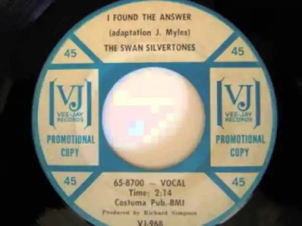 The Swan Silvertones - I Found The Answer